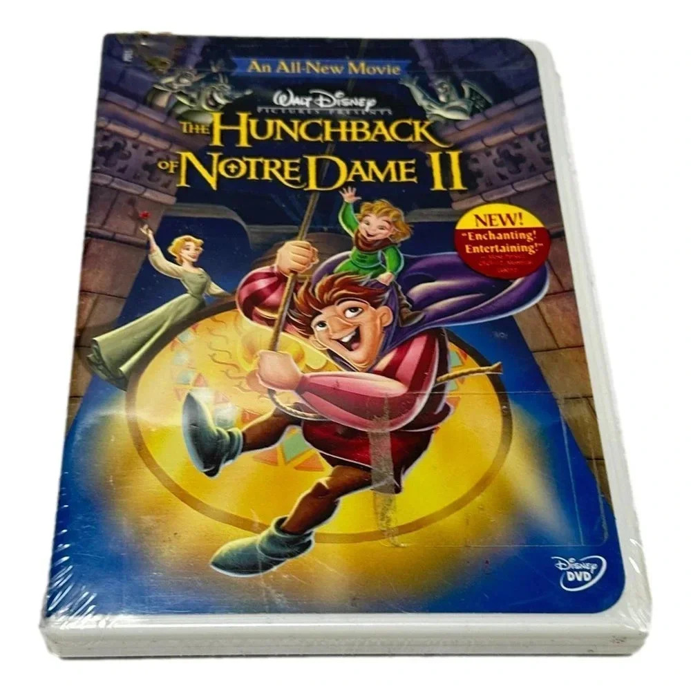 Disney Hunchback‎ of Notre Dame II DVD New Sealed English French Spanish
